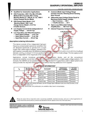 LM2902QPWRG4Q1 datasheet  